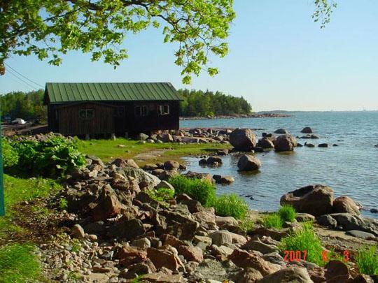 Vanha kalastajatila Sumparenin rannassa