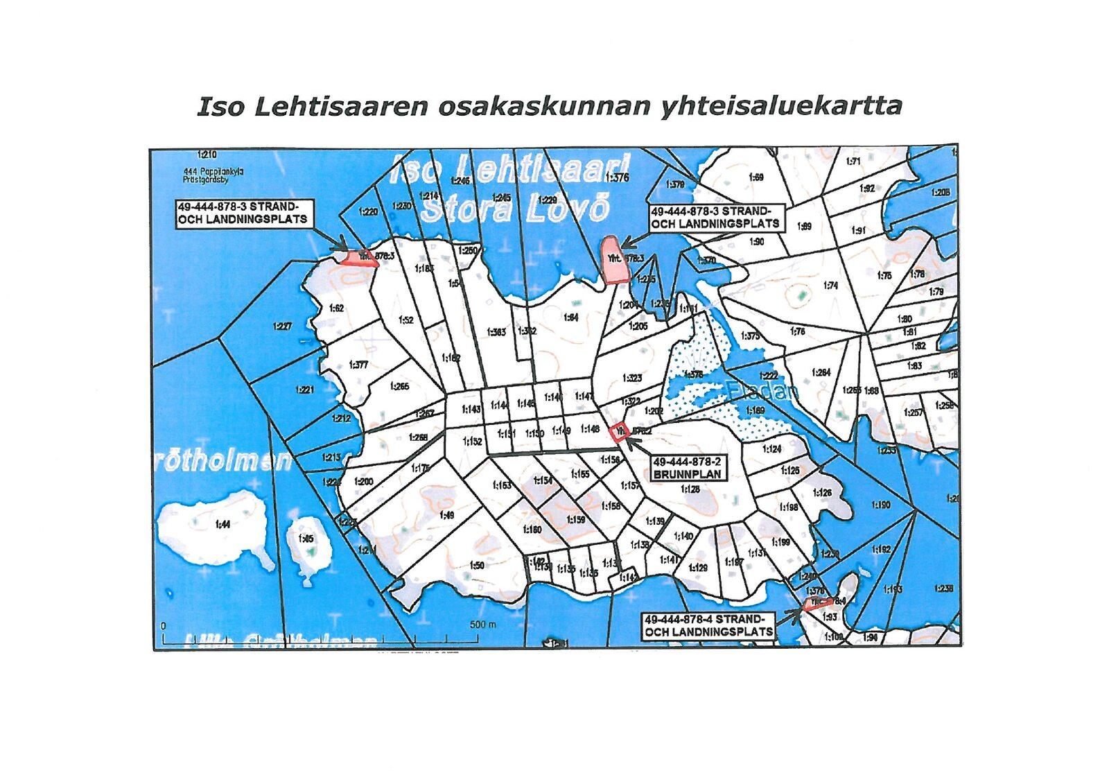 Yhteisaluekartan esikatselu